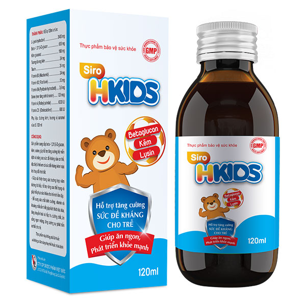 HKIDS Siro tăng cường sức đề kháng  Meracine (Lọ/120ml)