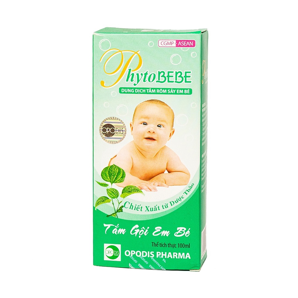 Phytobebe tắm gội trẻ em Opodis Pharma (Lọ/100ml) date 03/2026