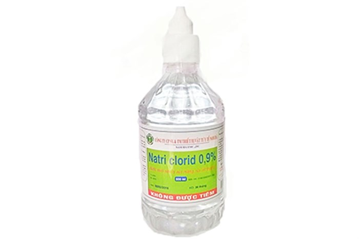 Natri clorid 0.9% Nước muối sinh lý NIA(Chai/500ml)