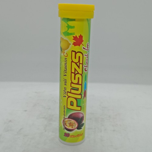 Pluszs sủi Vị Chanh Leo Famic (Cọc/10tuýp/20v) 
