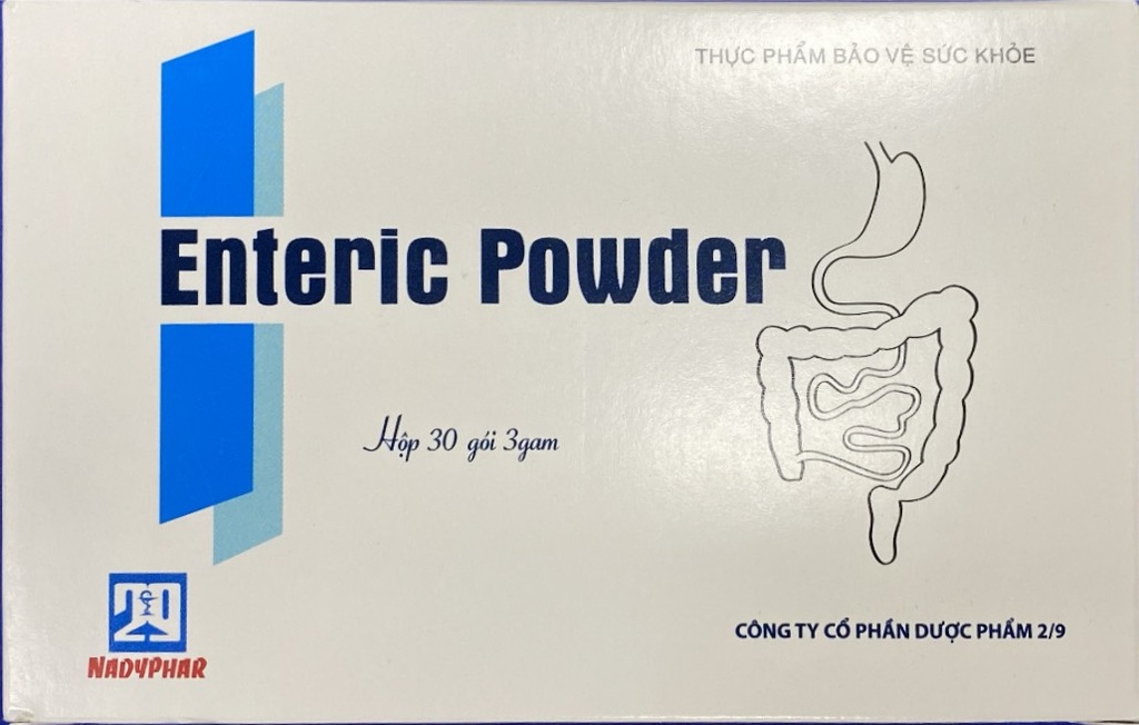 Enteric Powder Nadyphar (H/30gói/3g)