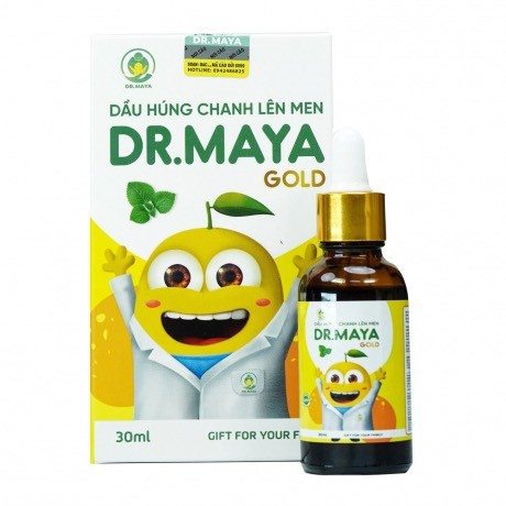 Dr. Maya Gold dầu húng chanh lên men Fanmec (Lọ/30ml) ( Mẫu mới của Minion ) Date 10/2026