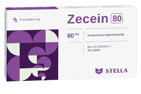 Zecein Drotaverin 80mg Stella (H/20V) Date 03/2025