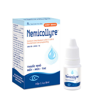 Nemicollyre nhỏ mắt mũi tai Hải Dương (Cọc/10lọ/8ml) 