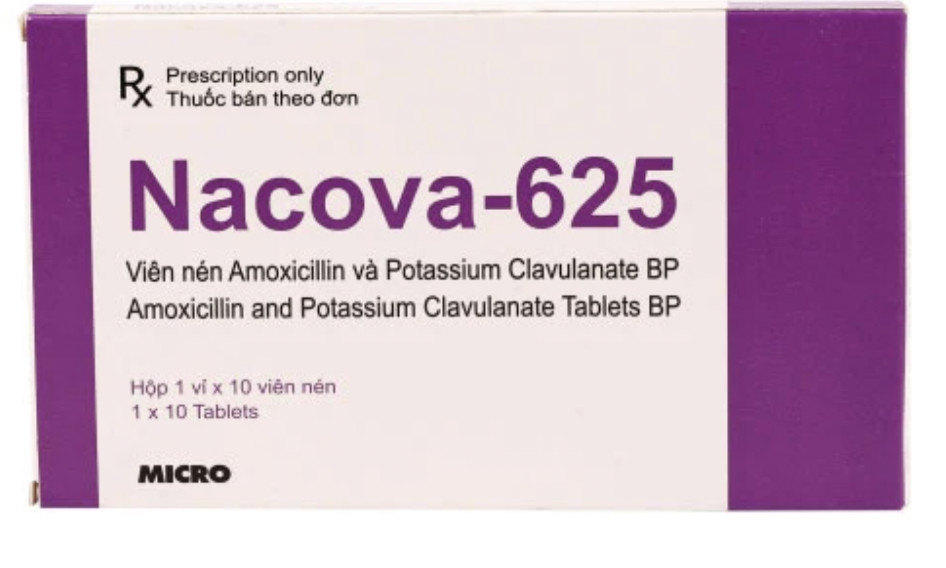 Nacova - 625 Micro (H/10v) Date 08/2026