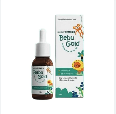 Bebu Gold Vitamin D3 Đông Tây (Lọ/10ml) 