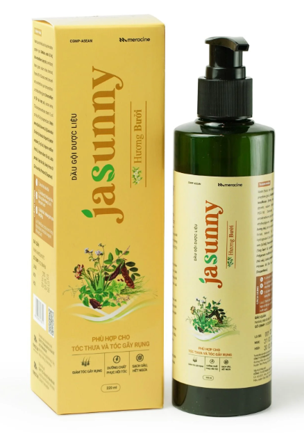 Dầu Gội Jasunny Hương Bưởi Meracine (Chai 220ml)