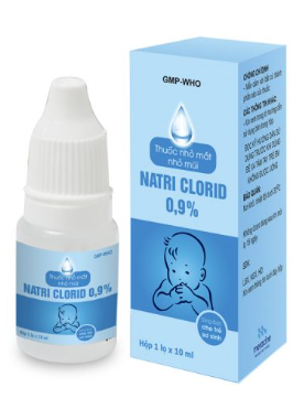 Natri Clorid 0.9% Meracine (Cọc/10lọ/10ml)