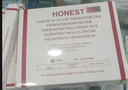 [T13583] Nhiệt kế thủy ngân Honest (H/12cái)
