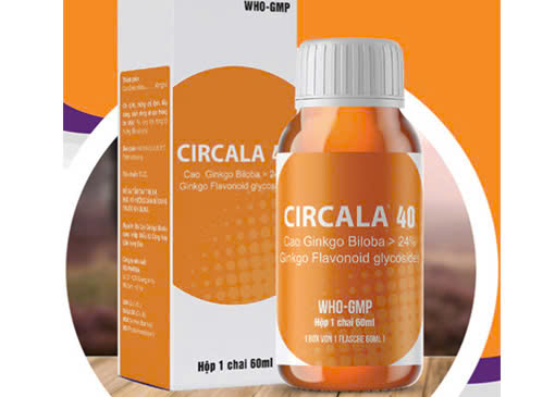 Circala 40 Ginko Biloba >24% Hải Dương (Chai 30ml)