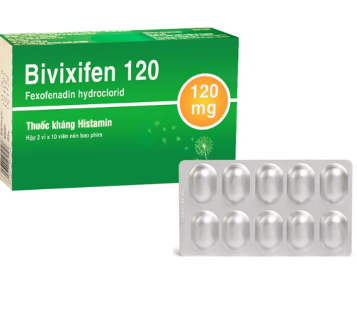 Bivixifen Fexofenadine 120mg BV Pharma (H/20v)