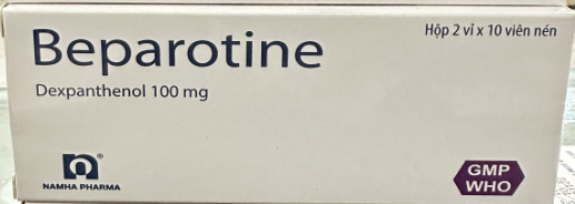 Beparotine Dexpanthenol 100mg Nam Hà (H/20v)