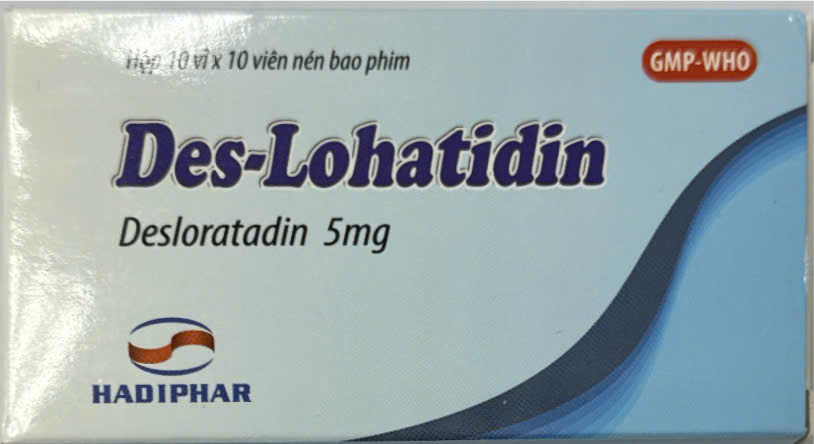 Des-Lohatidin Desloratadin 5mg Hadiphar (H/100v)