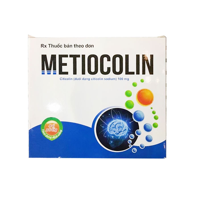 Metiocolin Citicolin 100mg CPC1 Hà Nội (H/20o/10ml) Date 08/2026