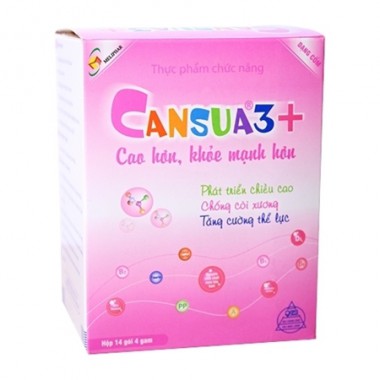 Cansua 3+ Cốm Meliphar (H/14gói/4g) Date 07/2026