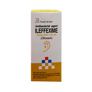 Ileffexime Nhỏ Tai Hàn Quốc (Lọ/5ml) ( Thay thế Illixime ) Date 07/2026