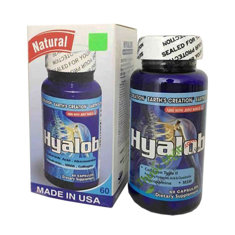 Hyalob Earths Creation Mỹ (Lọ/60v) 