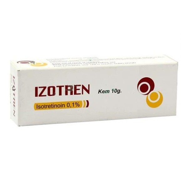 Izotren 0.05%  Kem Bôi Da Nam Hà (Tuýp/10g) 