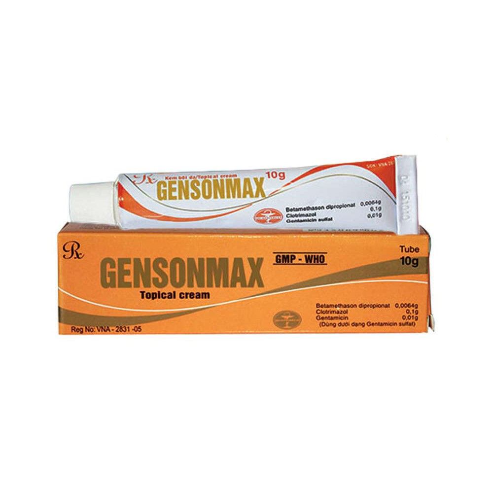 Gensonmax Cream Quảng Bình (Tuýp/10g)