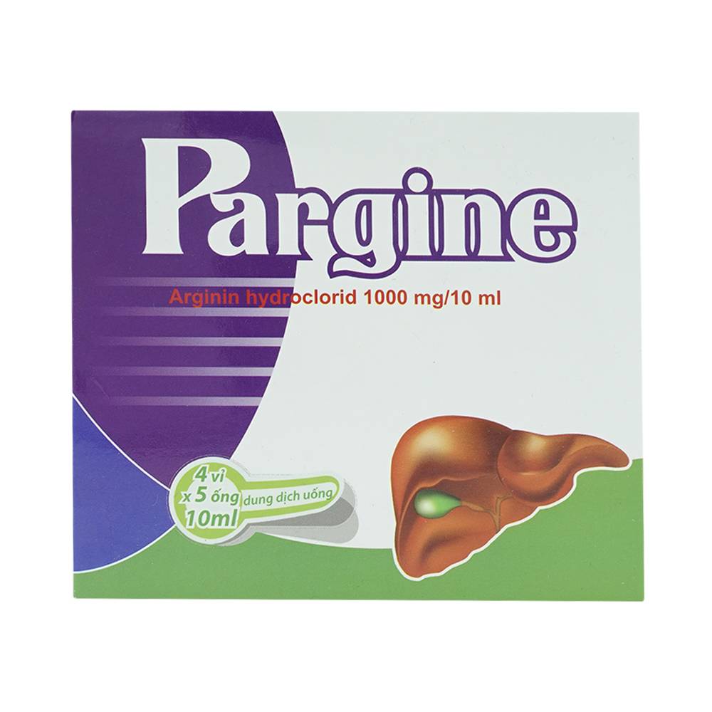 Pargine arginin 1000mg/10 ml CPC1 Hà nội (H/20o/10ml)