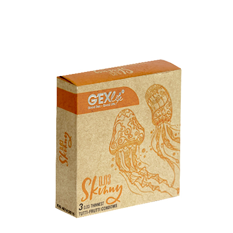 Bao cao su G'exlife Skinny Thái Lan (H/3cái)