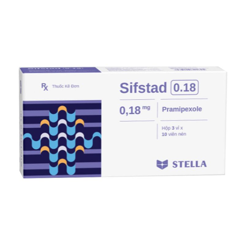 Sifstad pramipexole 0.18mg Stella (H/1000v)