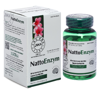 NattoEnzymn Nattokinase 670 FU DHG Hậu Giang (Lọ/90v)