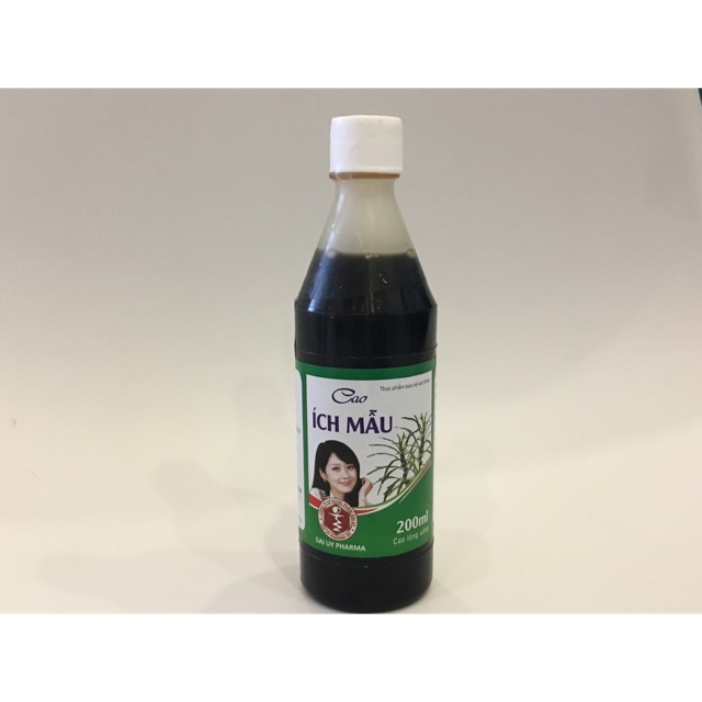 Siro Ích Mẫu Đại Uy chai trần (Chai/200ml)