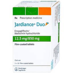 [T01692] Jardiance Duo 12.5mg/850mg Boehringer Ingelheim (H/30v) Date 07/2027