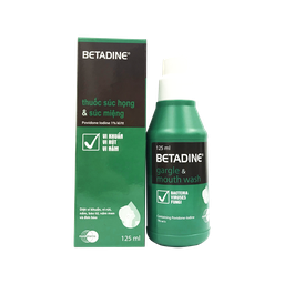 [T03155] Betadine Súc Họng Mundipharma (Lọ/125ml)  