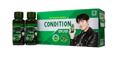 [T04106] Condition Giải Rượu Hàn Quốc (H/10chai/100ml) Chai to