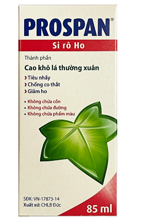 Prospan siro ho Engelhard Arzneimittel (Lọ/85ml) trắng Date 09/2026