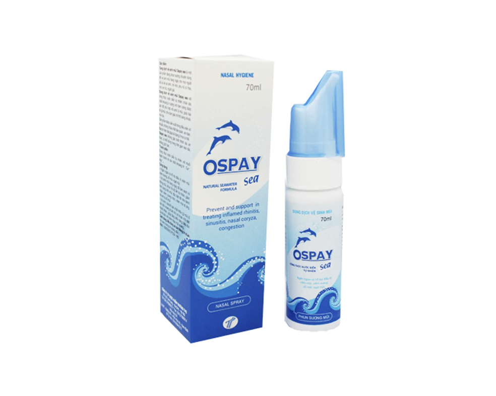 Dung Dịch Vệ Sinh Mũi Ospay Sea Nasal Hygien Trường Thọ (Lọ/70ml) Dạng Xịt