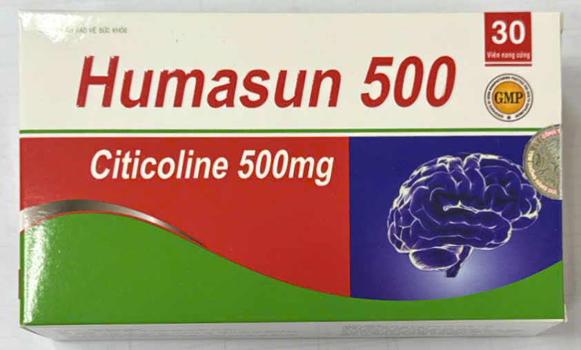 Humasun 500 citicoline 500mg Thacophar (H/30v) (Hunasun)