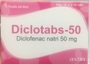 [T06644] Diclotabs 50 diclofenac natri 50mg Ấn Độ (H/100v)