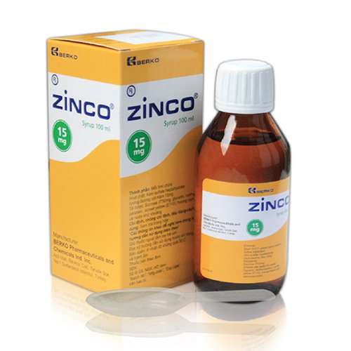 Zinco 15mg siro kẽm Thổ Nhĩ Kỳ (Lọ/100ml) Date 06/2027