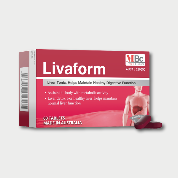 Livaform Max Biocare Úc (H/60v) Date 01/2027
