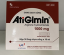 [T06974] AtiGimin Arginine hydrochloride 1000mg An Thiên (H/30 gói /10ml) 