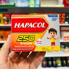 Hapacol 250mg Flu DHG Hậu Giang (H/24gói/1.5g)