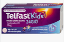 [T07392] Telfast kids fexofenadin 30mg Sanofi (H/10v) Date 06/2027