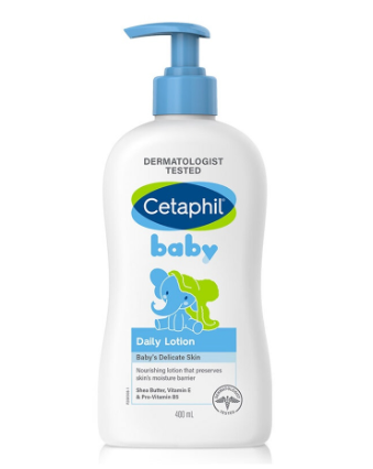 Cetaphil baby daily lotion sữa dưỡng ẩm cho bé (Chai/400ml) 