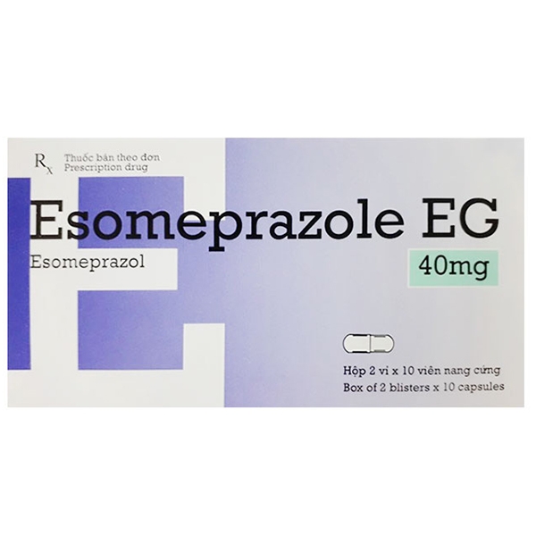 Esomeprazole EG 40mg Pymepharco (H/20v) Date 08/2026