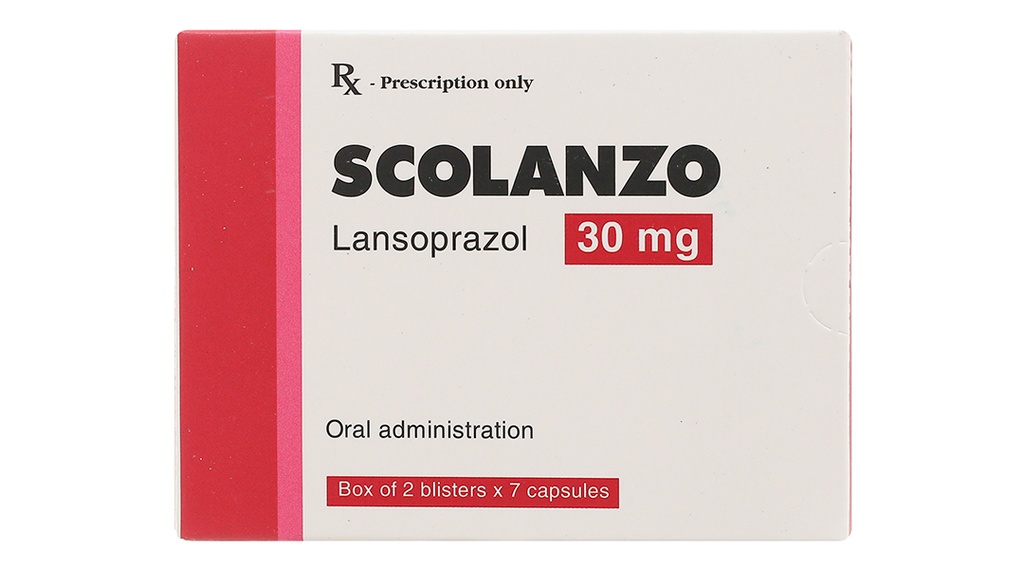 Scolanzo Lansoprazol 30mg Tây Ban Nha (H/14v) 