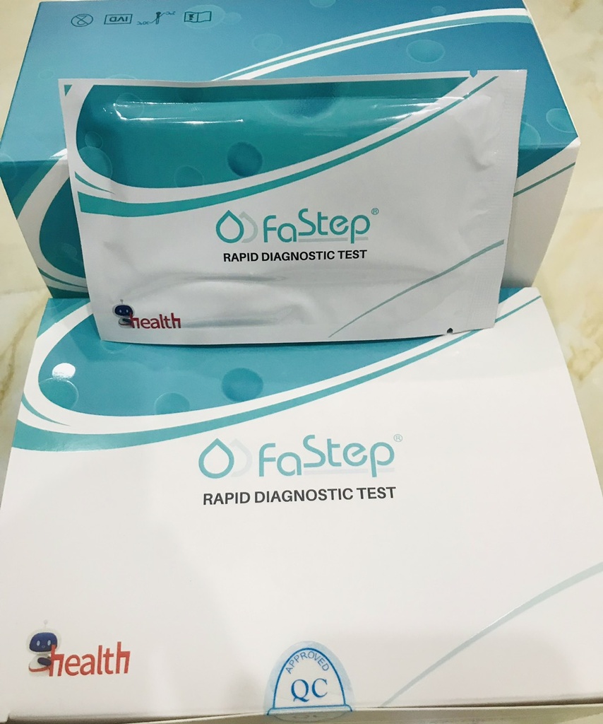 Que thử ma túy tổng hợp 5 chân FaStep Mỹ (H/25que) date 01/2027