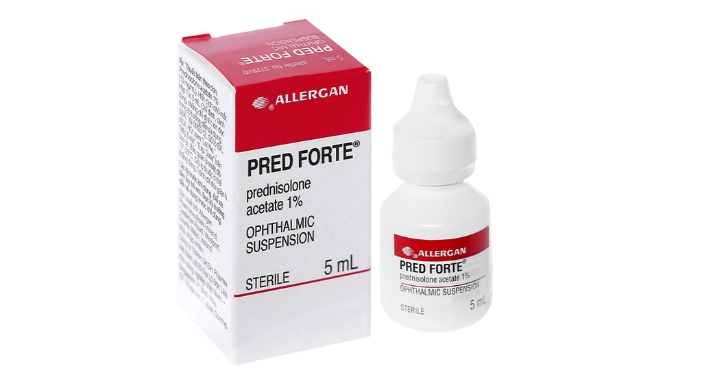 Pred Forte 1% Nhỏ Mắt Allergan (Lọ/5ml) 