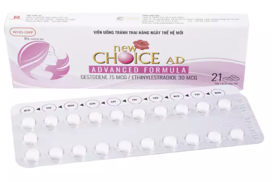 New Choice AD tránh thai hàng ngày Nam Hà (H/21v)