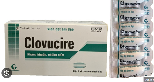 Clovucire Viên Đặt Phụ Khoa Sao Kim (H/12v) 