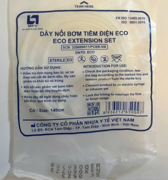 Dây nối truyền dịch Extension Size 140cm (Lẻ/1c)