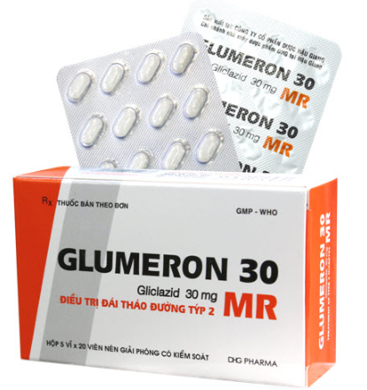 Glumeron 30 MR DHG Hậu Giang (H/100v) Date 11/2027