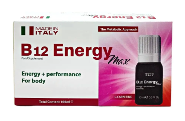 B12 Energy Max Ý (H/10c/10ml) date 05/2026